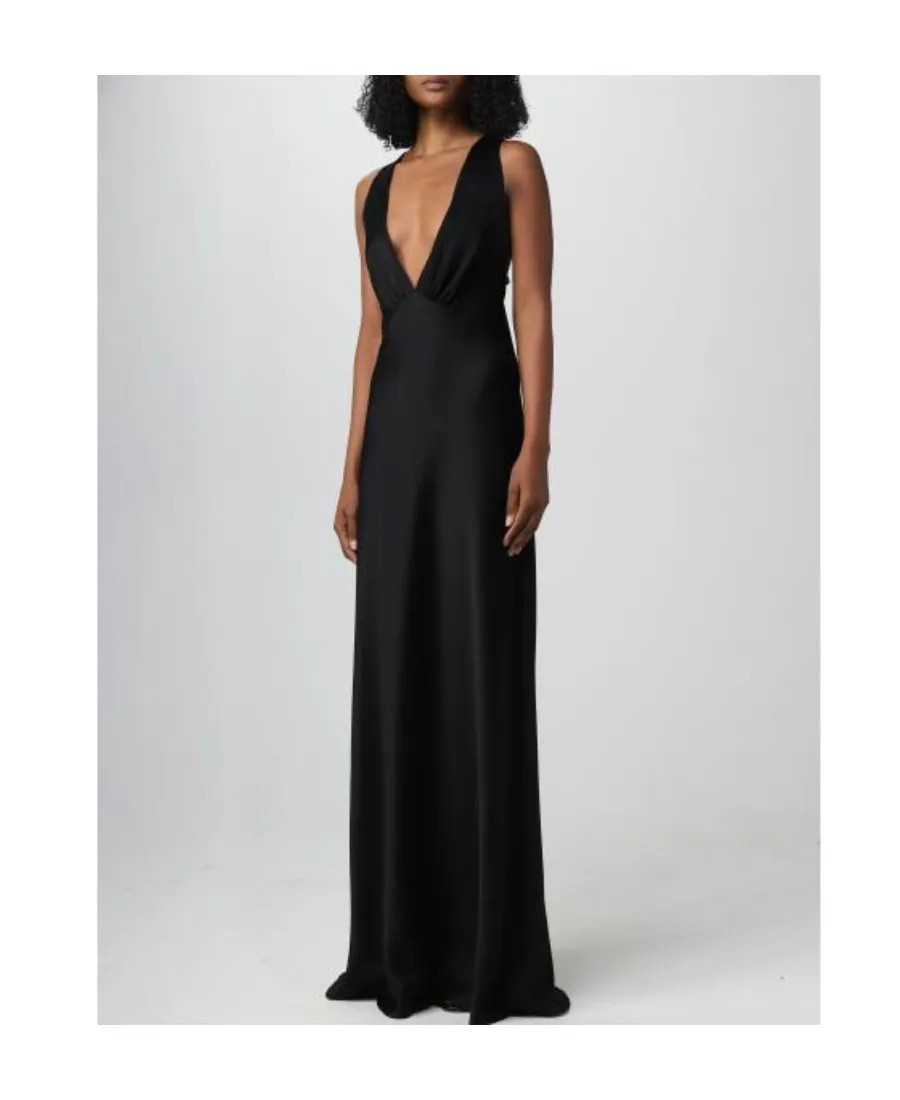V-Neck Sleeveless Dress