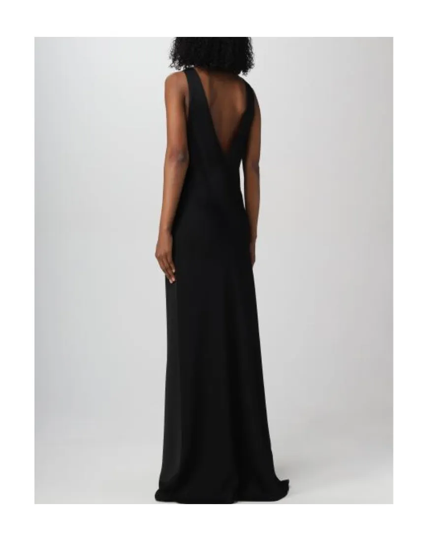 V-Neck Sleeveless Dress