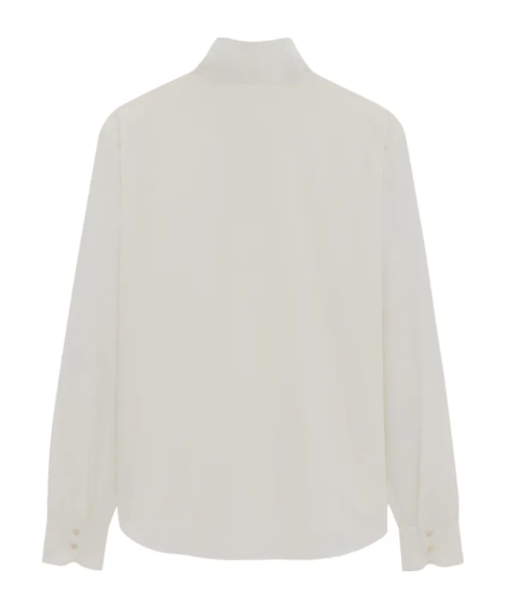 Button Detailed Long-Sleeved Shirt