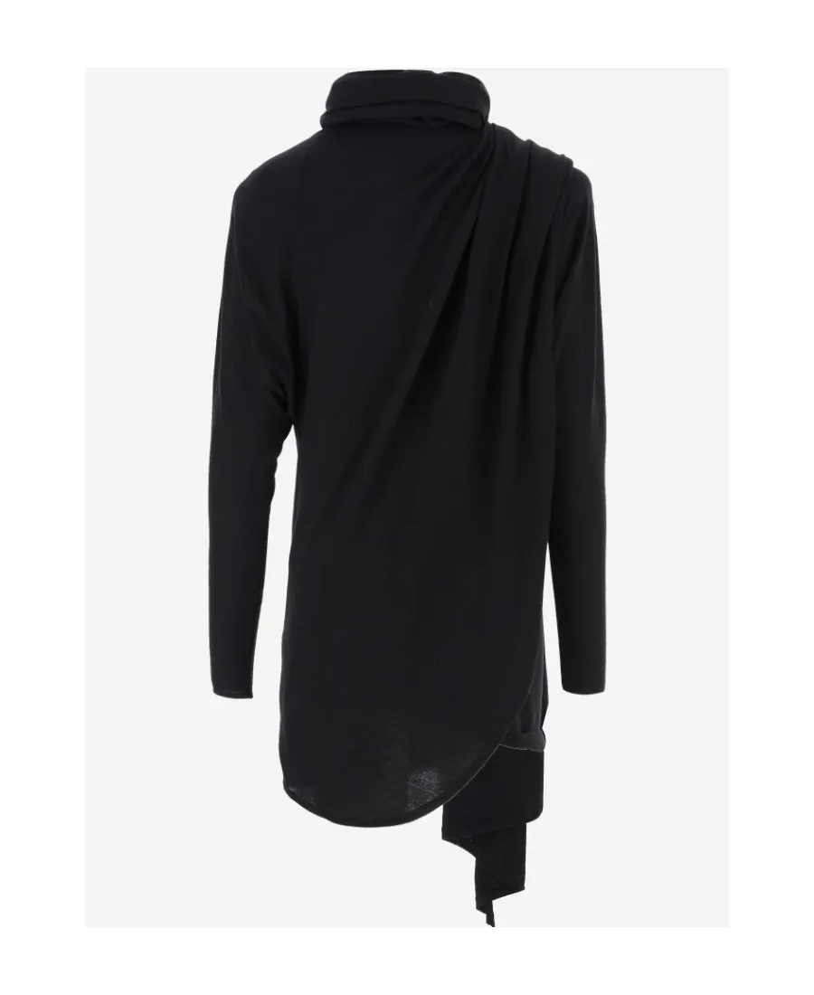 Long-Sleeved Hooded Dress