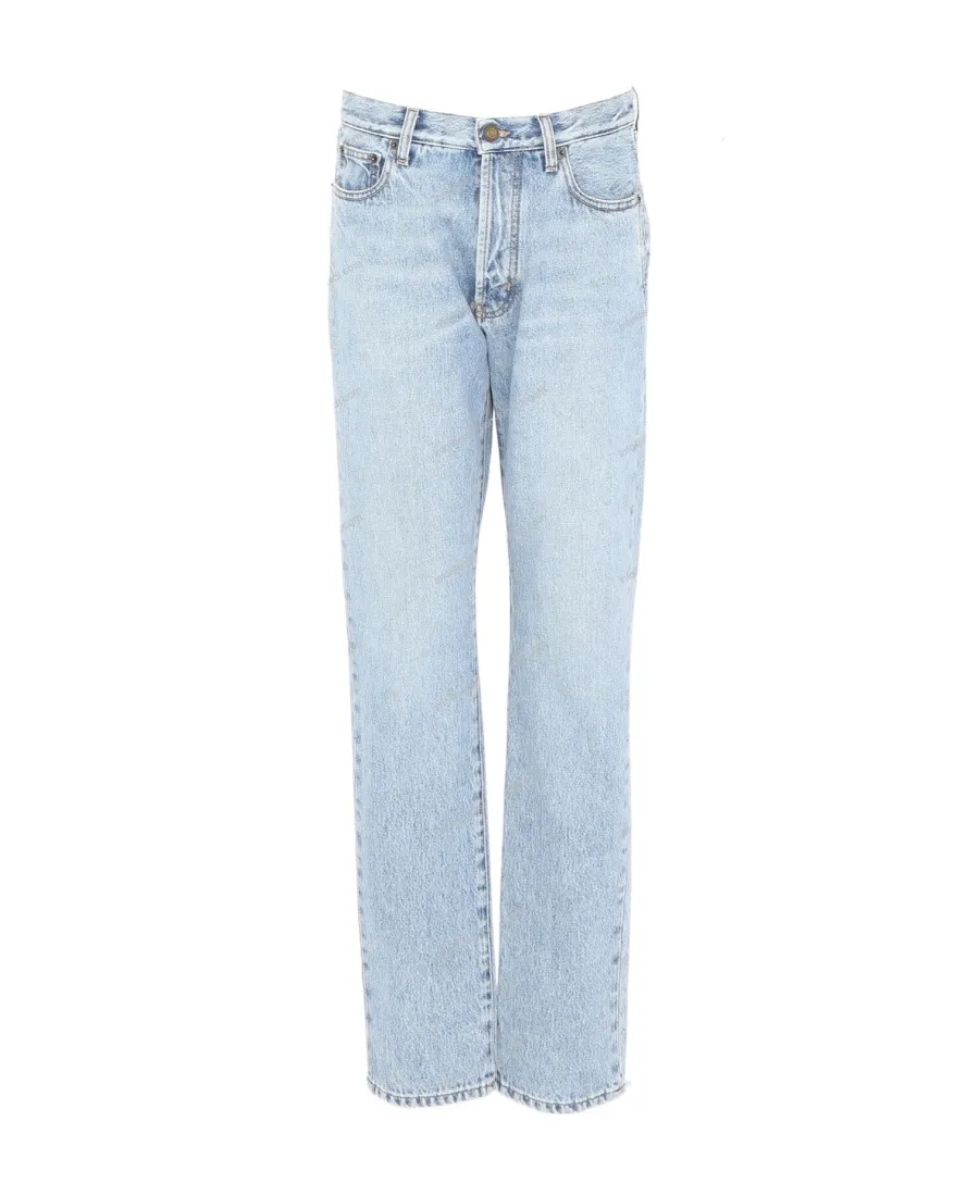 Relaxed-Fit Straight Leg Jeans