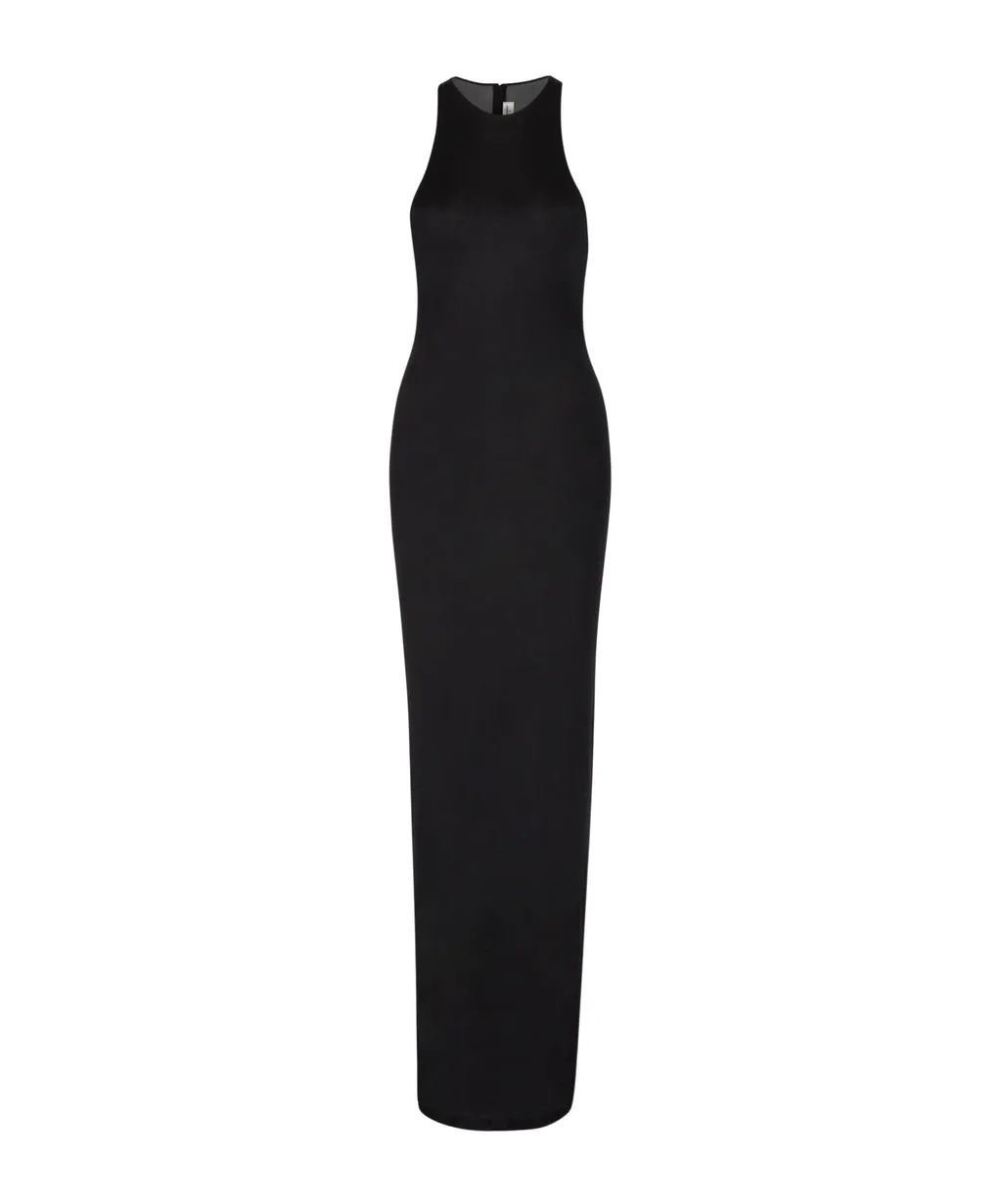 Crewneck Sleeveless Dress
