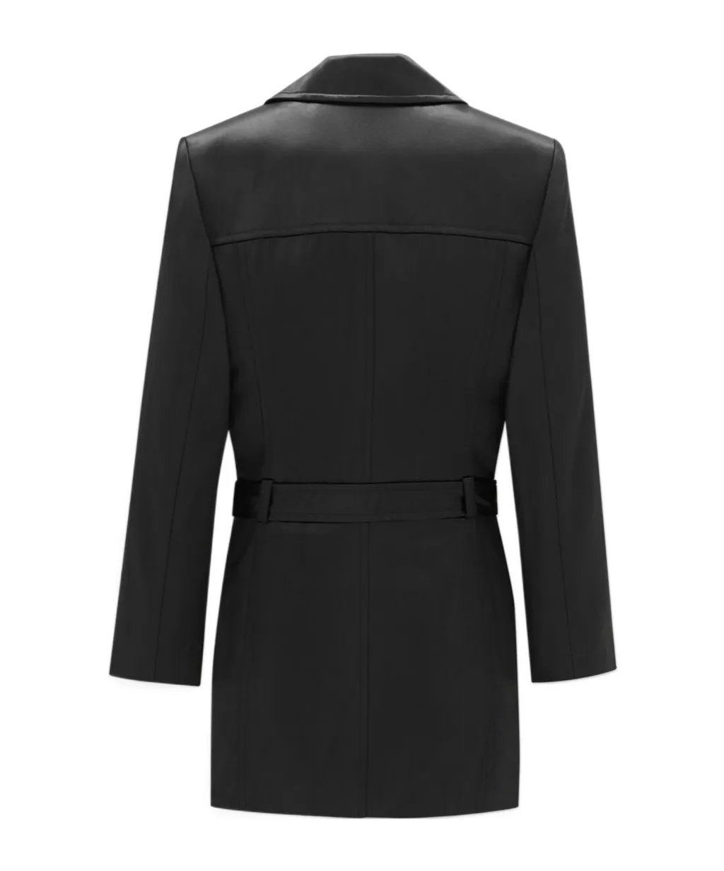 Saharienne Double-Breasted Belted Jacket