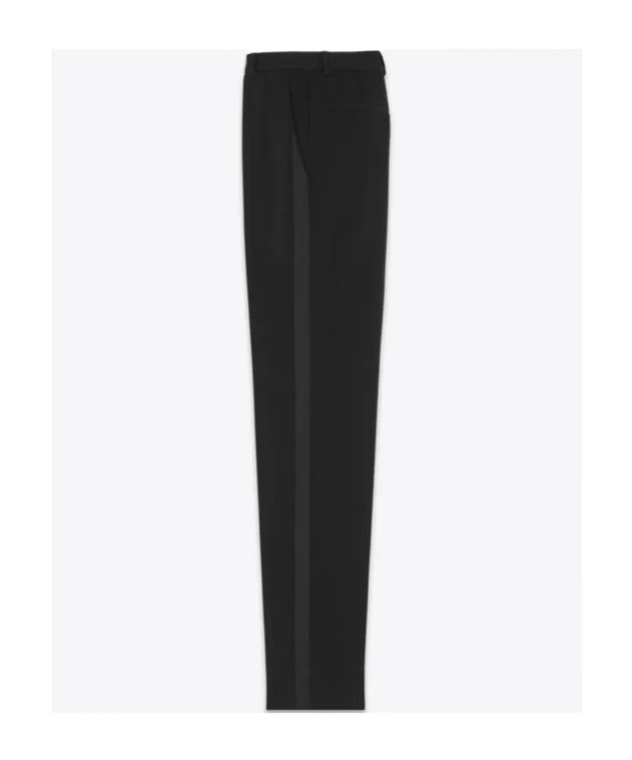 High Waist Tuxedo Trousers