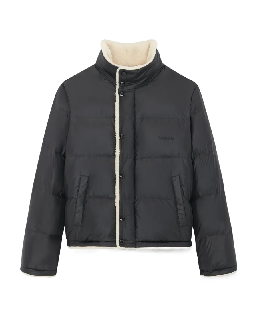Button-Up Puffer Jacket