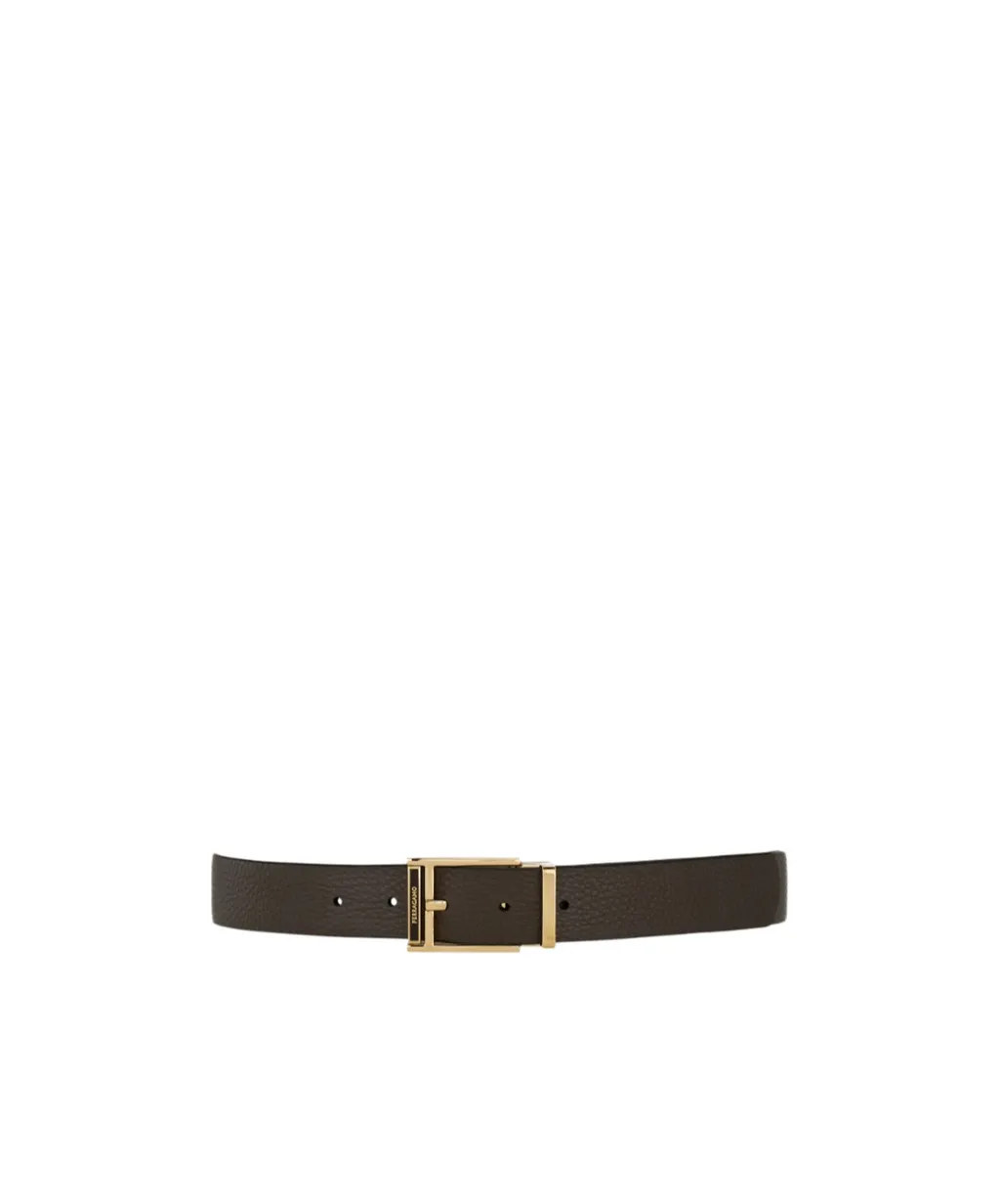 Gancini Buckled Belt