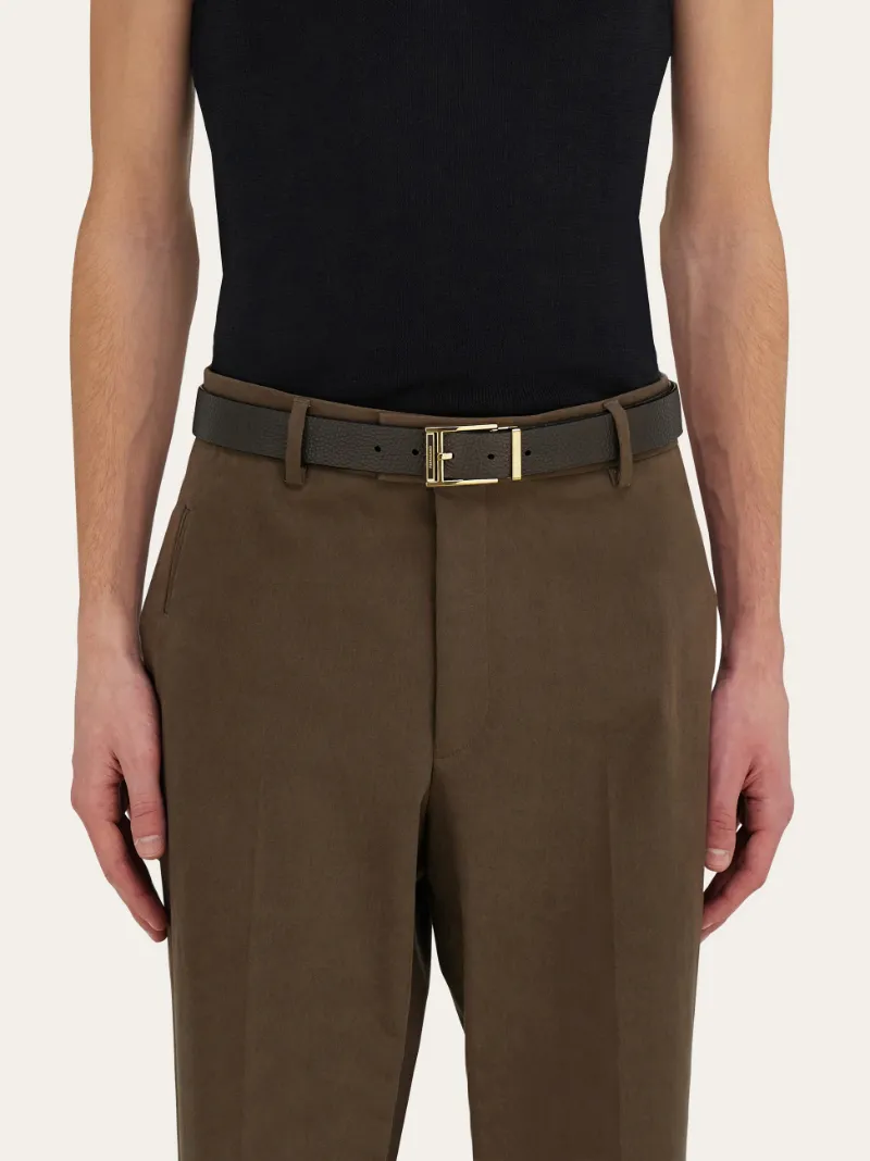 Gancini Buckled Belt