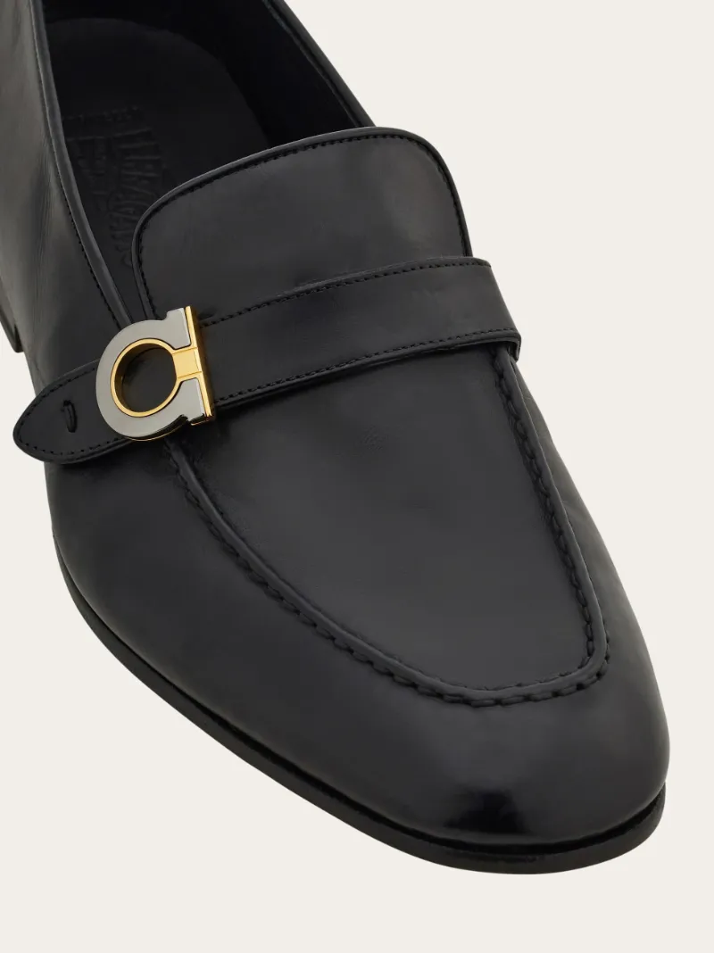 Logo Plaque Slip-On Loafers