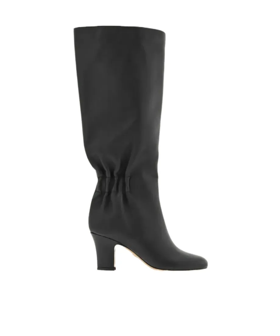 Knee Boot With Ruched Detail