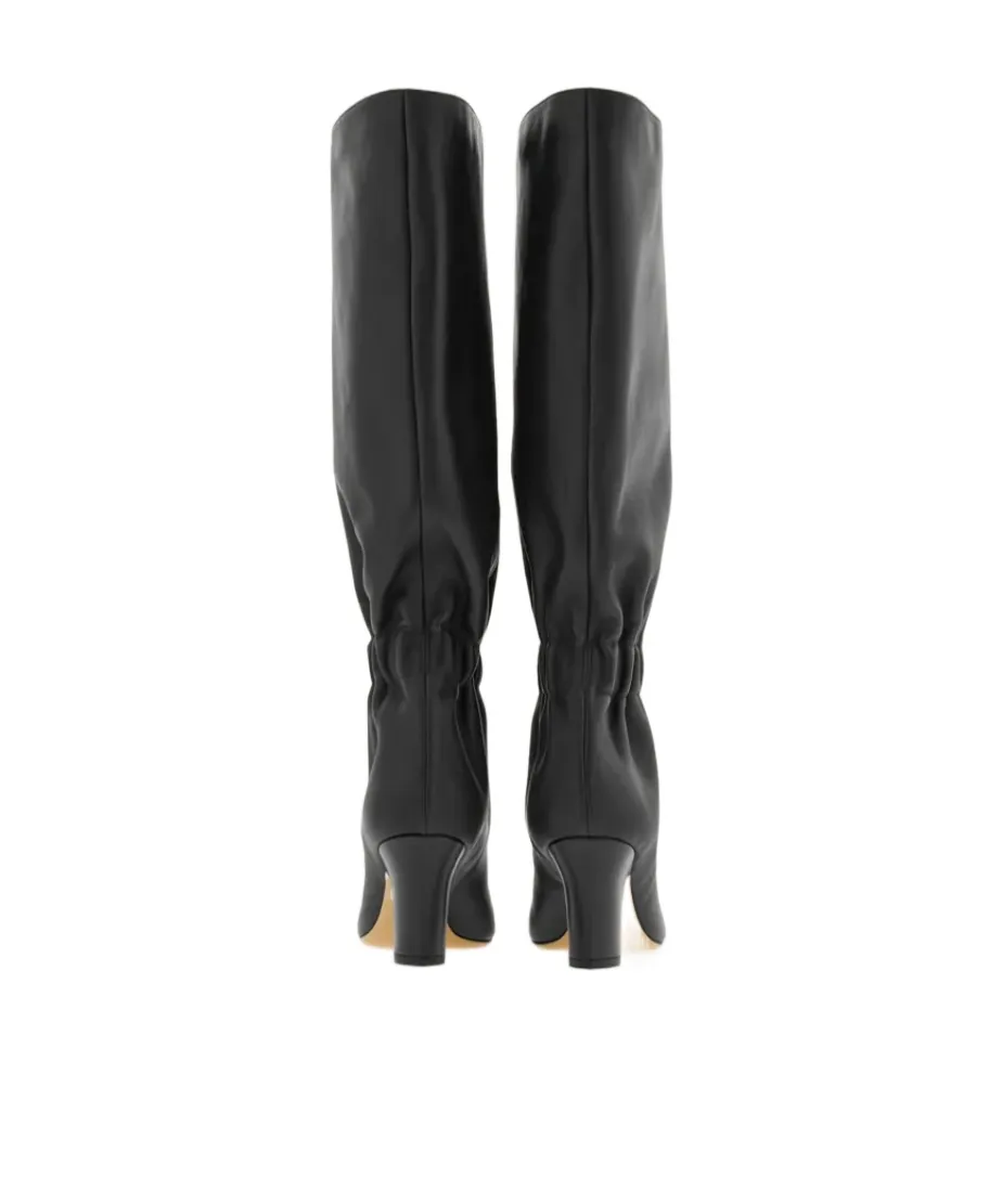 Knee Boot With Ruched Detail
