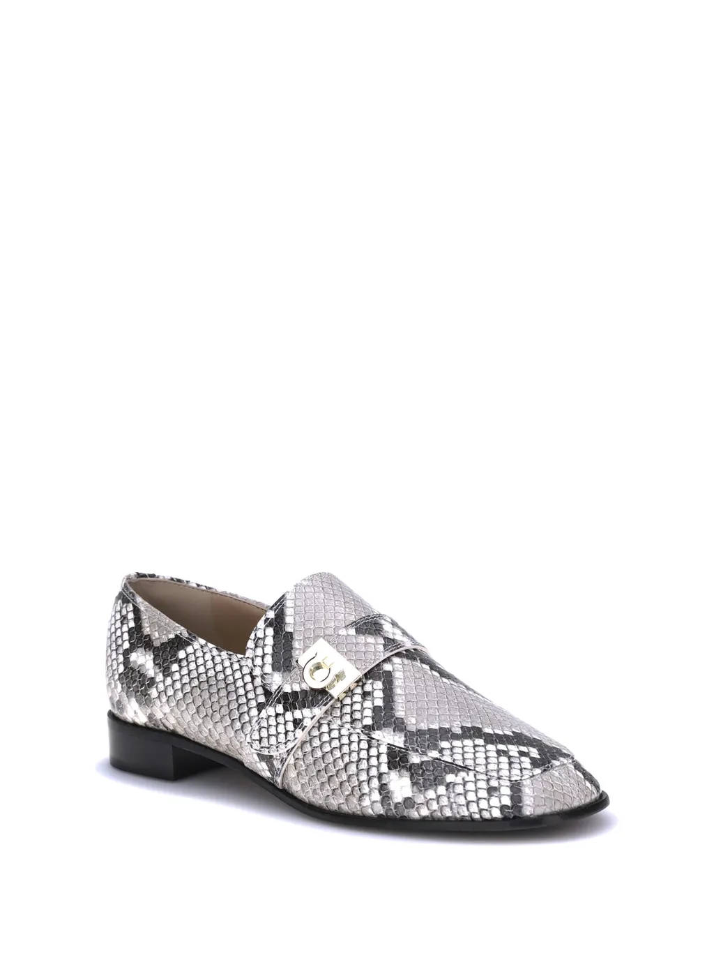 Embossed Slip On Loafers