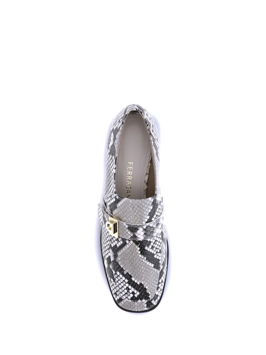Embossed Slip On Loafers