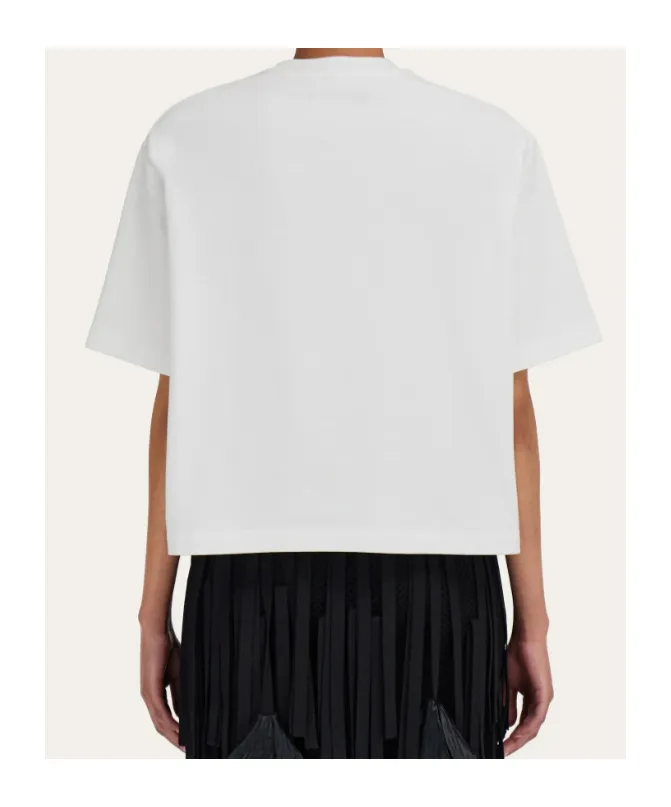 Floral Embellishment T-Shirt