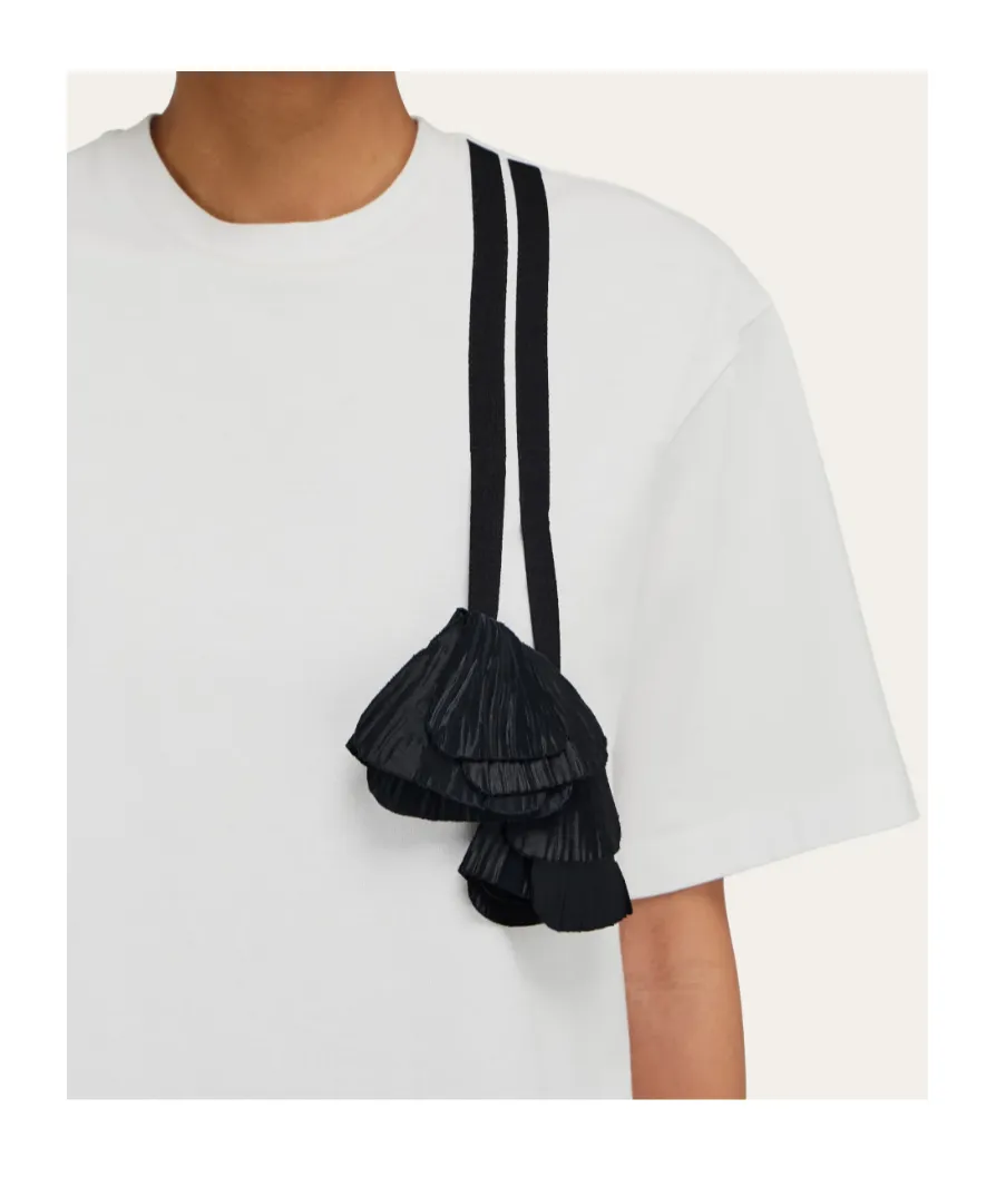 Floral Embellishment T-Shirt