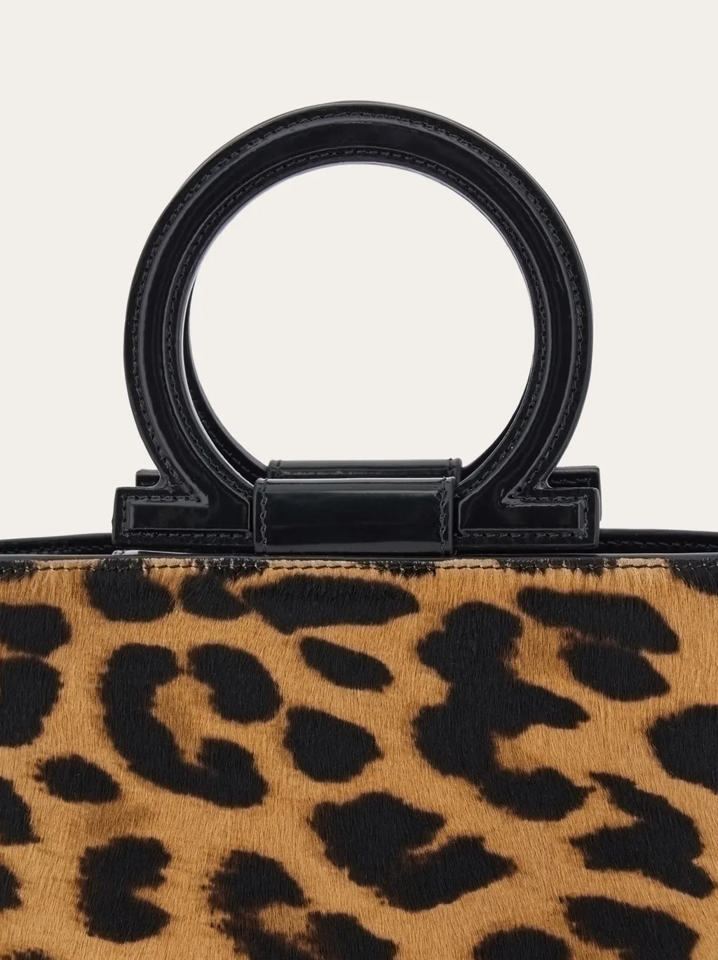 Leopard Printed Mini Tote Bag