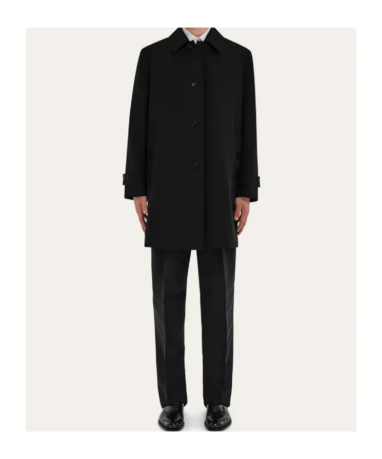 Straight-Leg Tailored Trousers