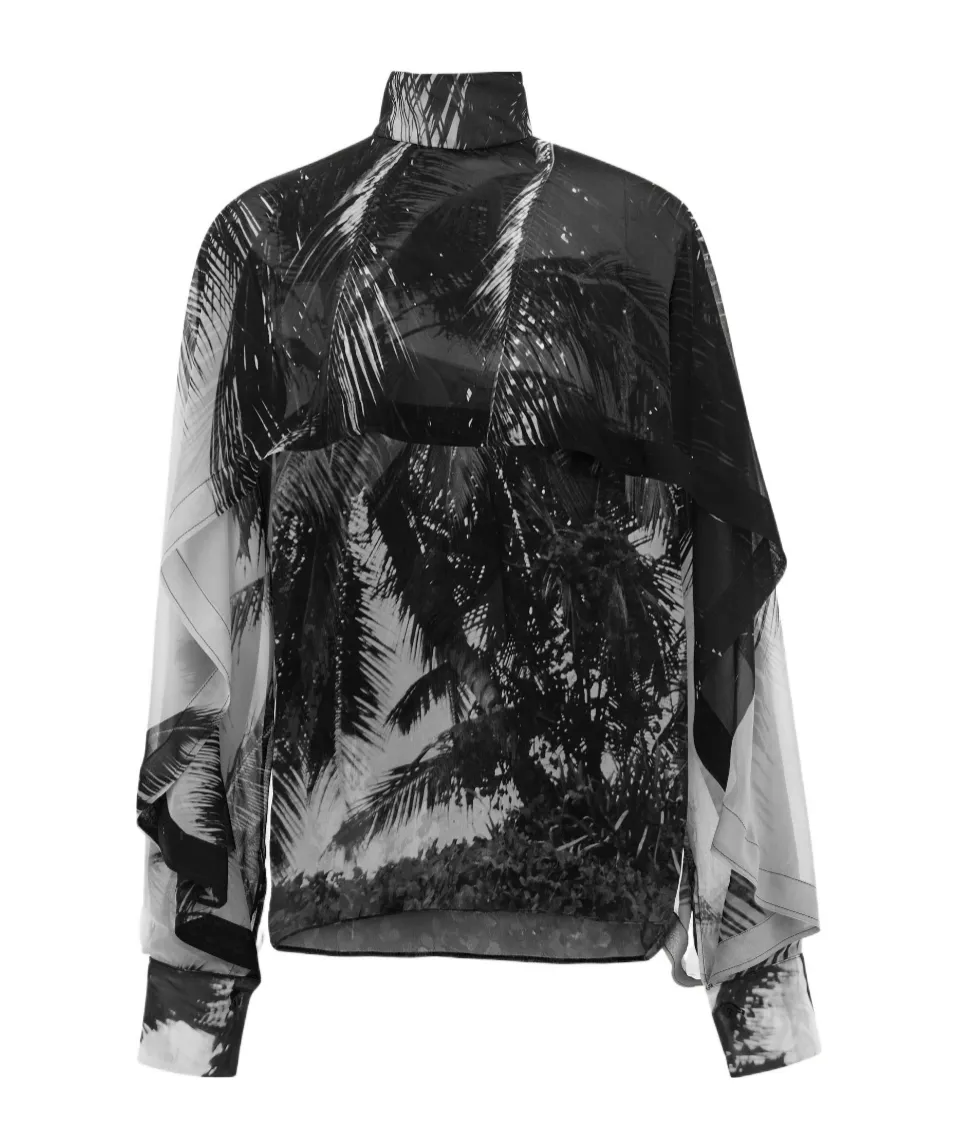 Trinidad Print Georgette Shirt