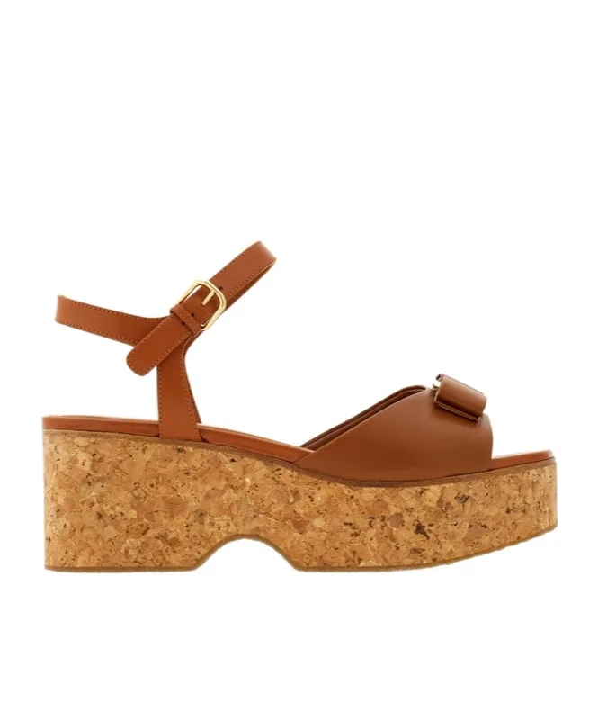 Iconic Bow Wedge Sandal