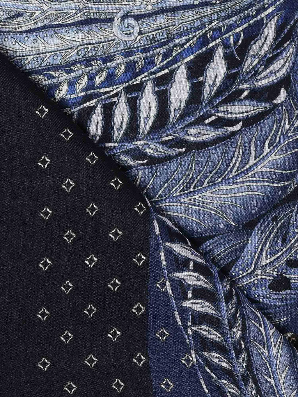 Geometric-Print Scarf