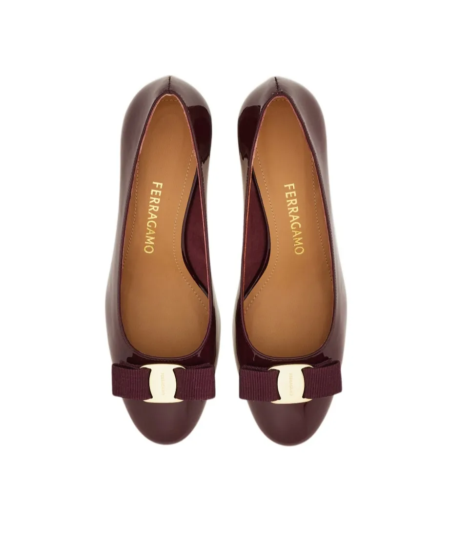 Vara Bow Block Heel Pump