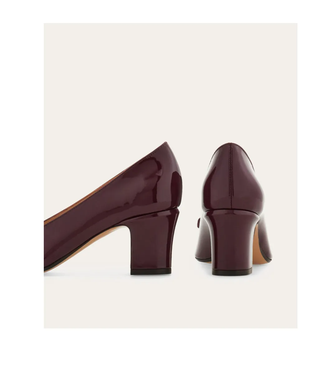 Vara Bow Block Heel Pump