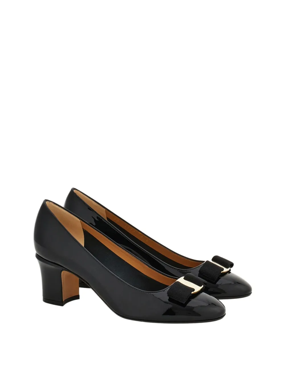 Vara Bow Block Heel Pump