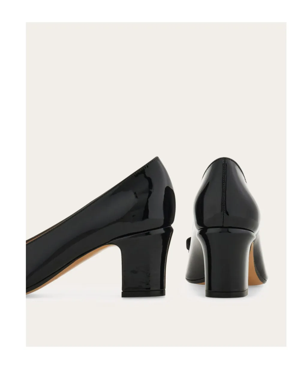 Vara Bow Block Heel Pump