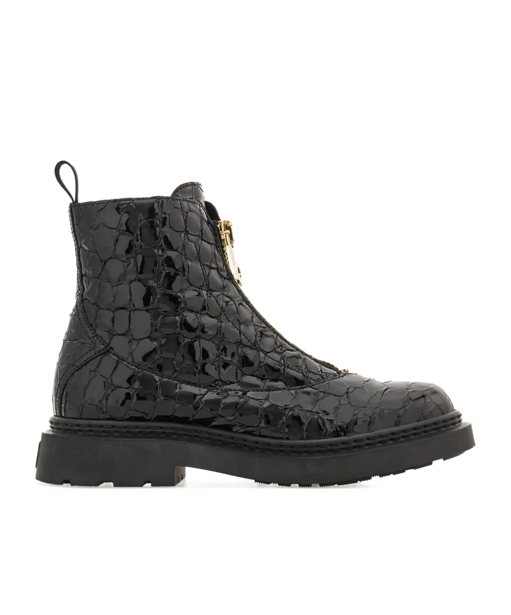 Zippered Ankle Boots