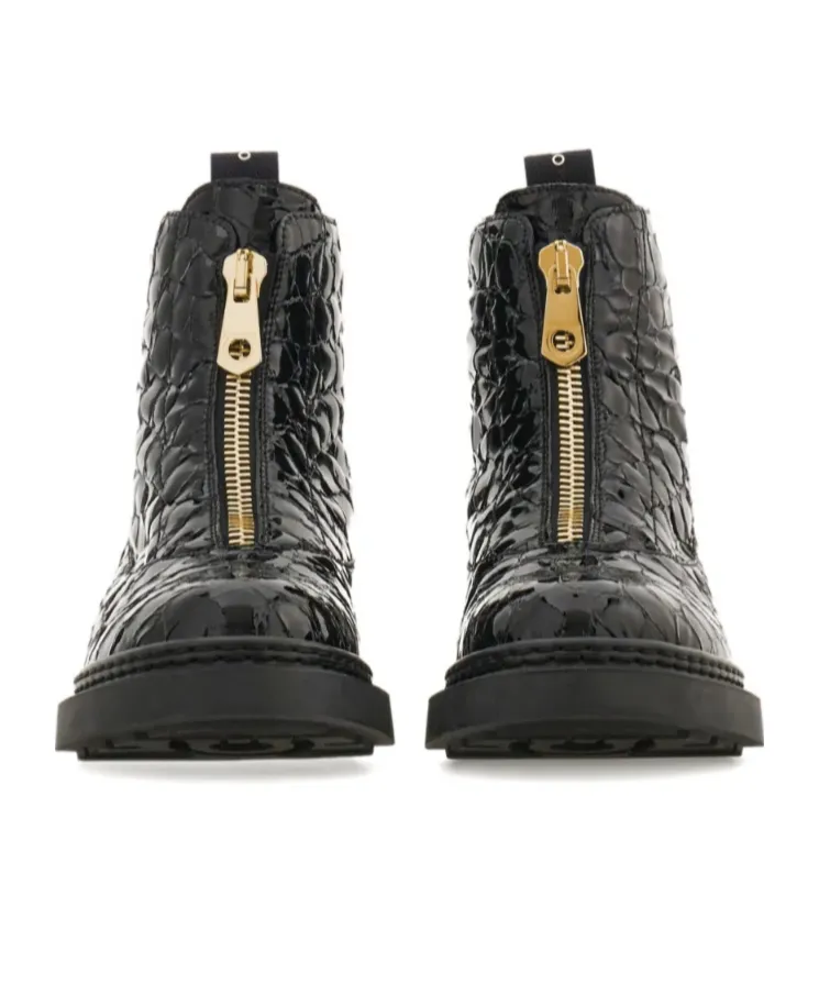Zippered Ankle Boots