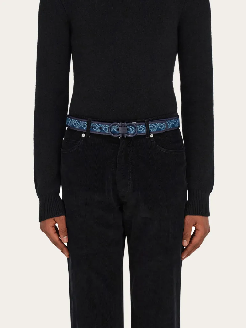 Monogram Adjustable Belt, 4