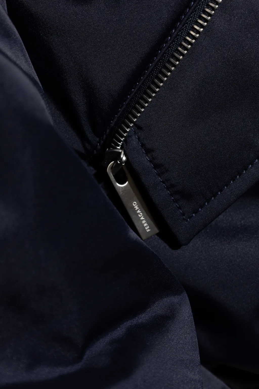 Satin Bomber Jacket