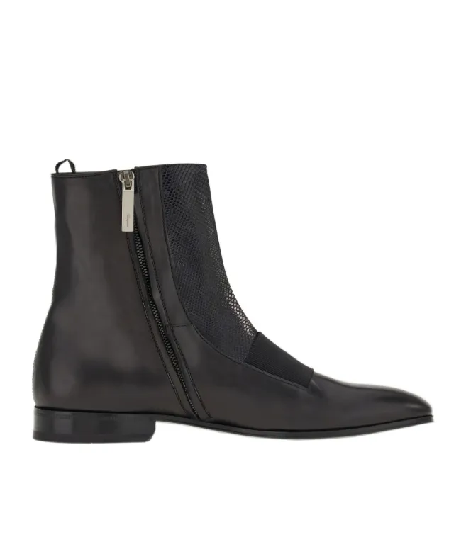 Zipper Ankle Boots