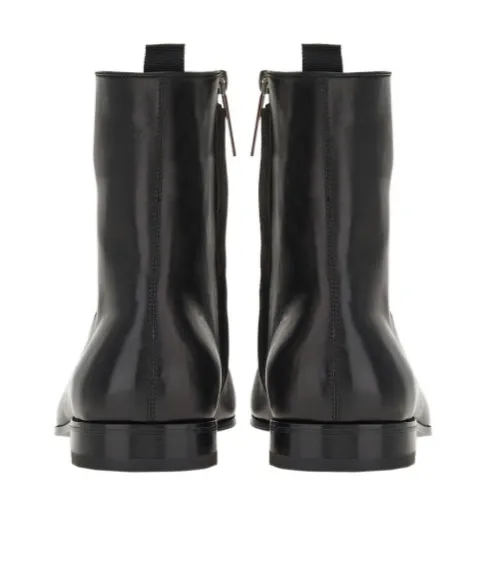 Zipper Ankle Boots