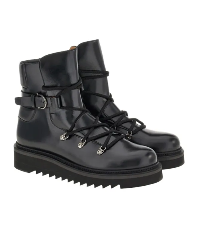 Lace-Up Hiking Boots