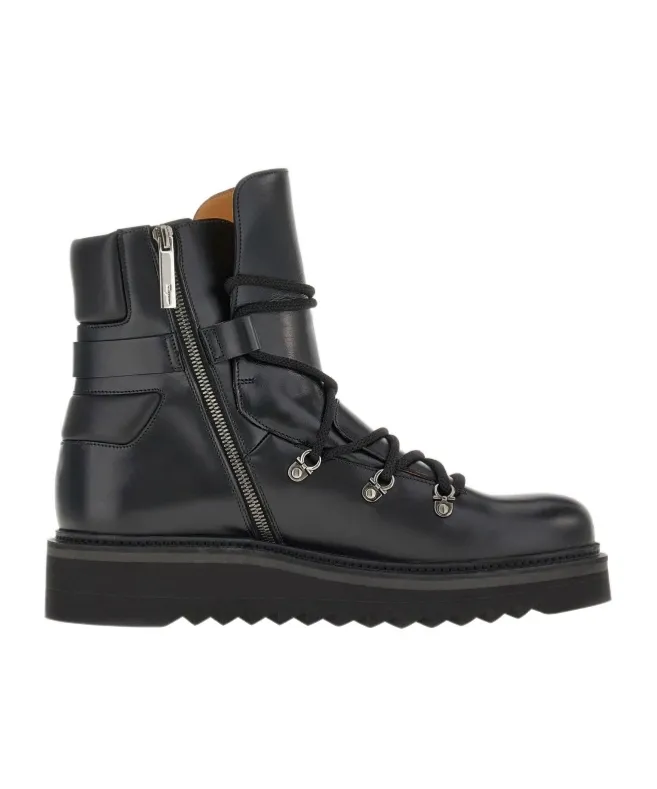 Lace-Up Hiking Boots