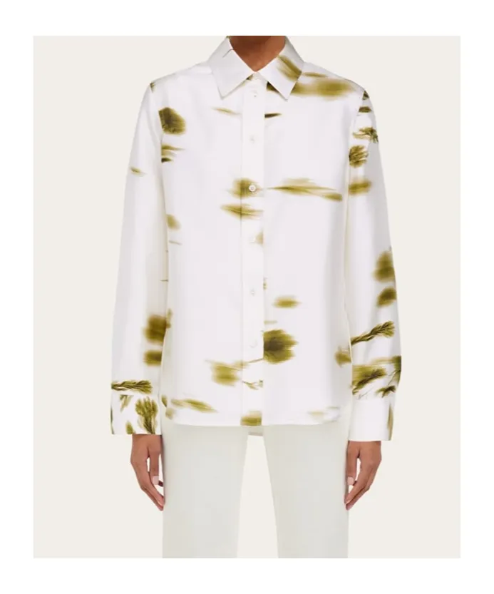 Blossom Printed Long Sleeved Shirt