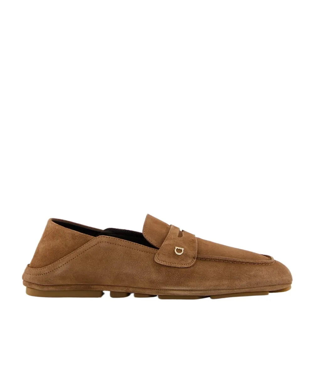 Gancini Buckled Driving Shoes