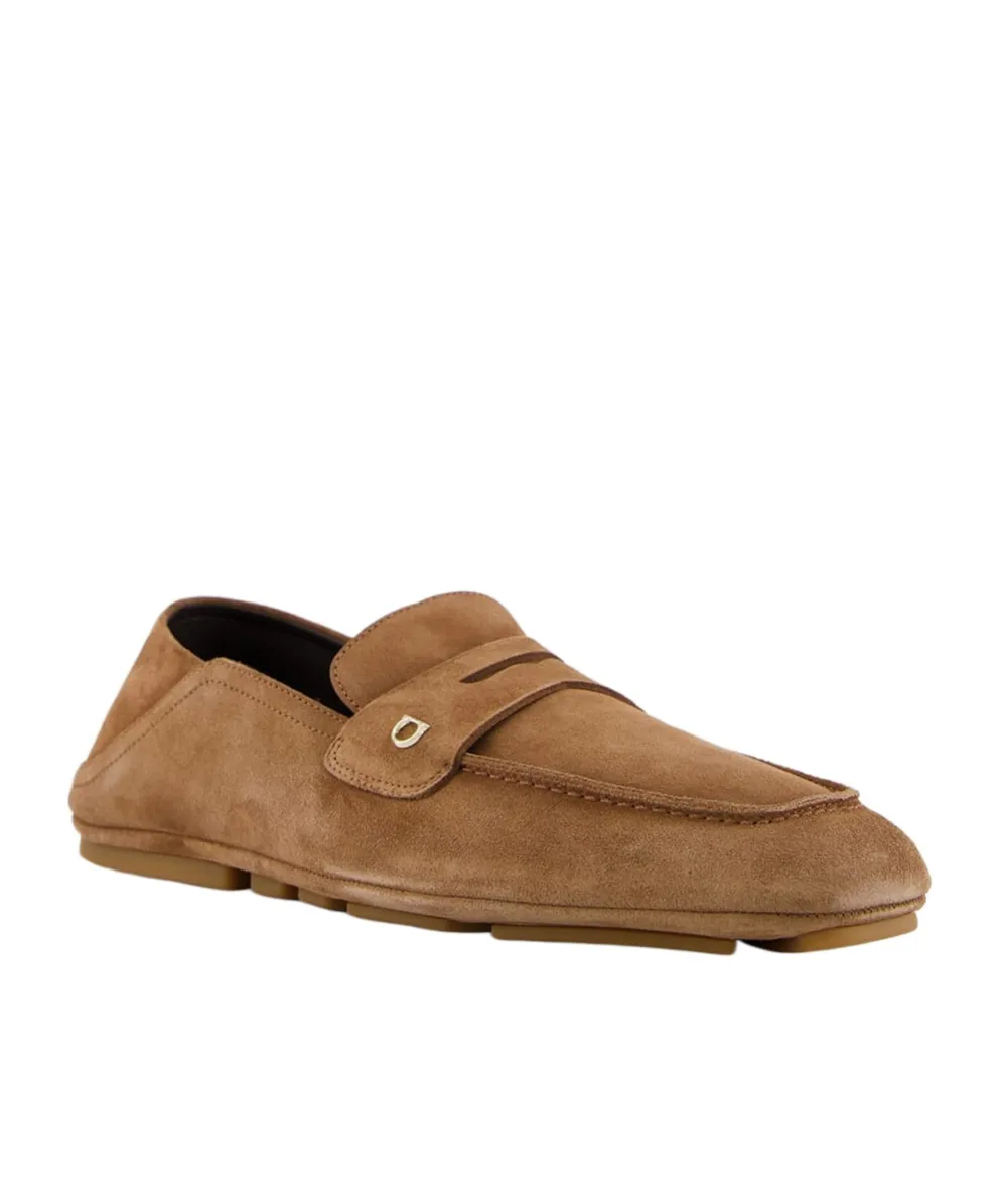 Gancini Buckled Driving Shoes