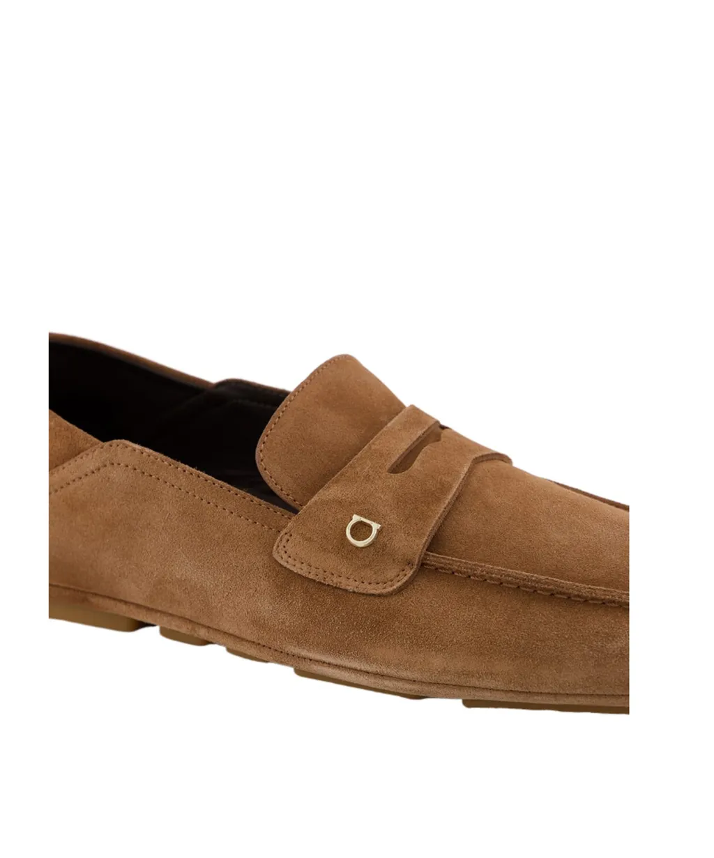 Gancini Buckled Driving Shoes