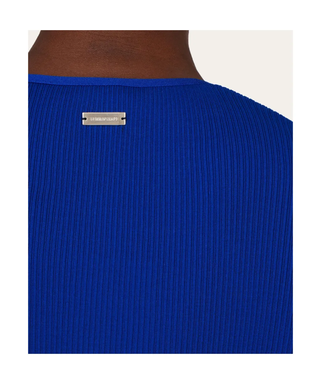 Top With Rippled Neckline