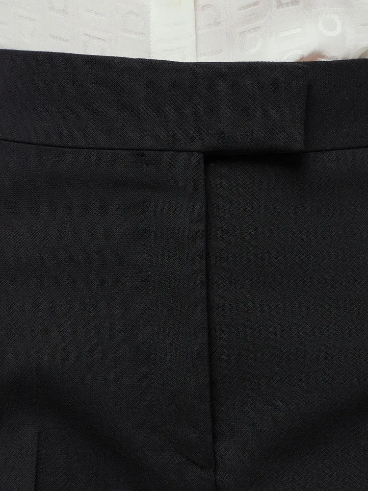 High Waist Tailored Trousers