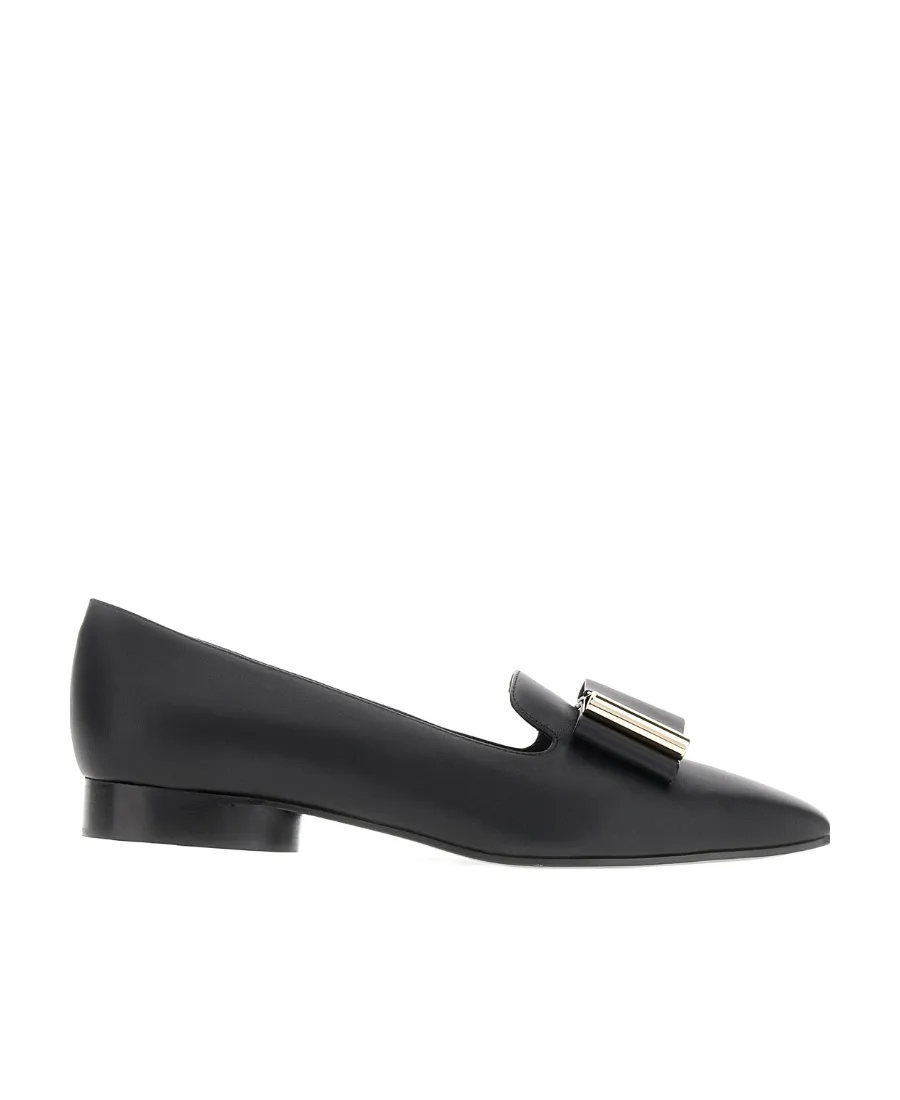 Bow-Detailed Slip-On Loafers