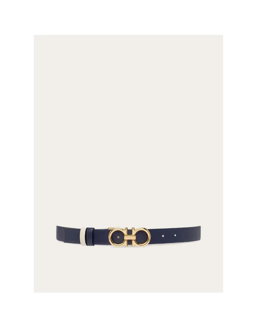 Reversible Logo Plaque Buckle Belt