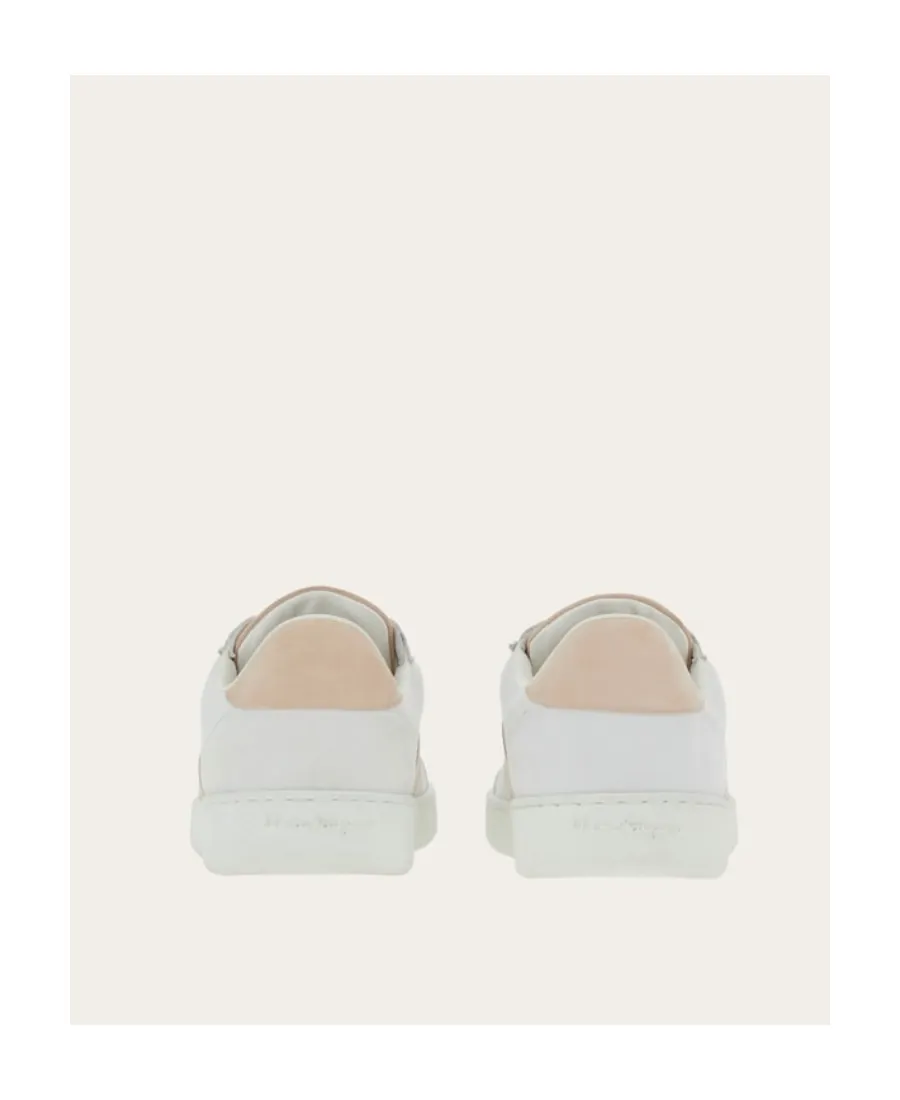 Panelled Lace-Up Sneakers