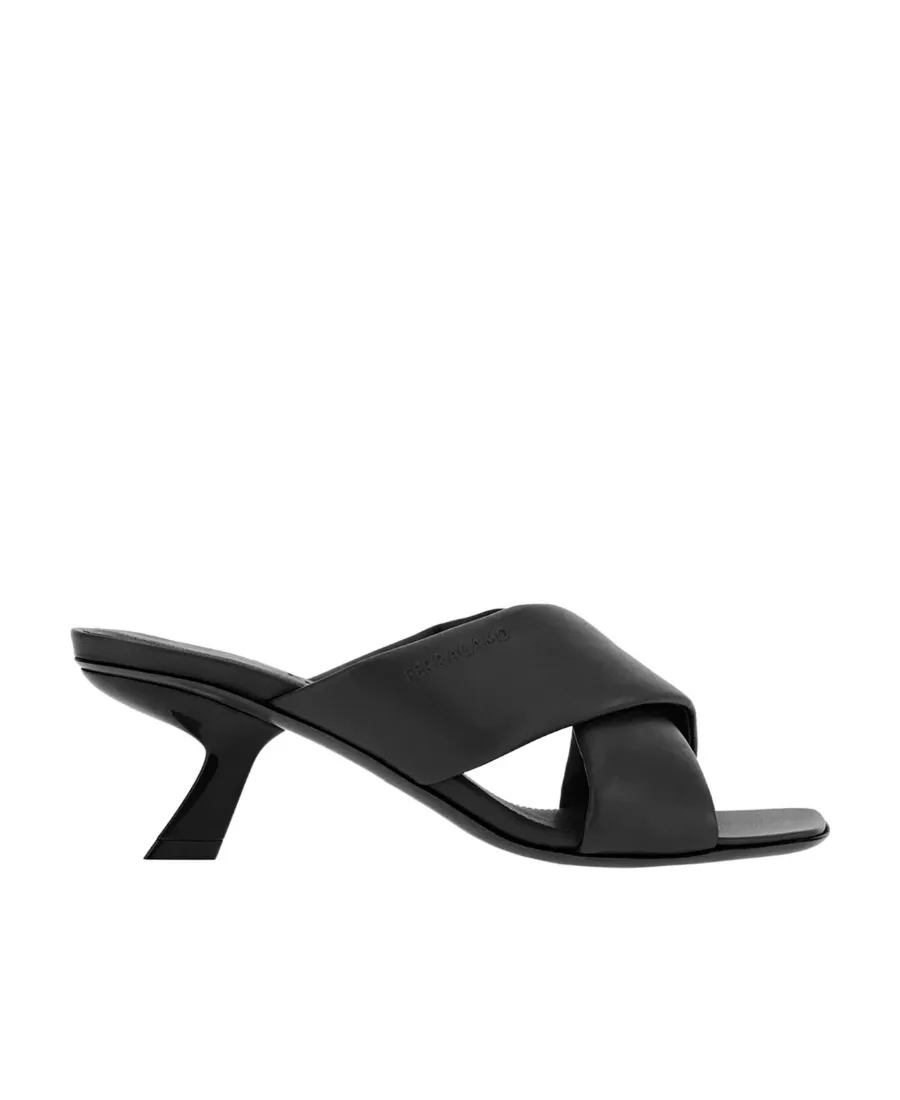 Logo High-Heeled Sandals
