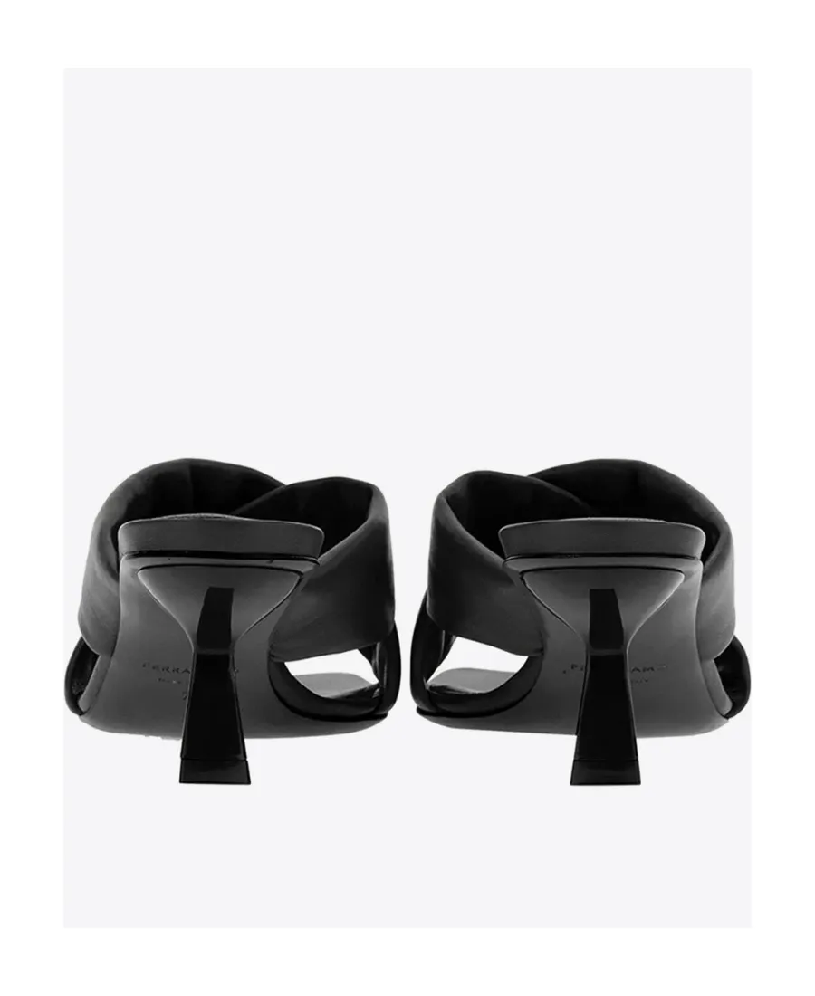 Logo High-Heeled Sandals