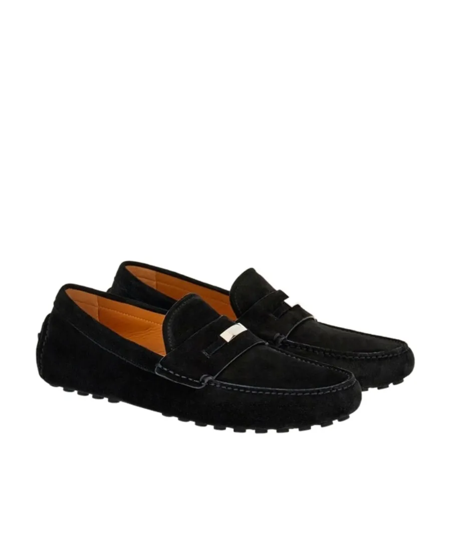 Logo Plaque Loafers