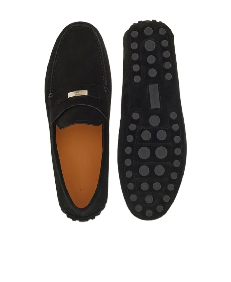 Logo Plaque Loafers