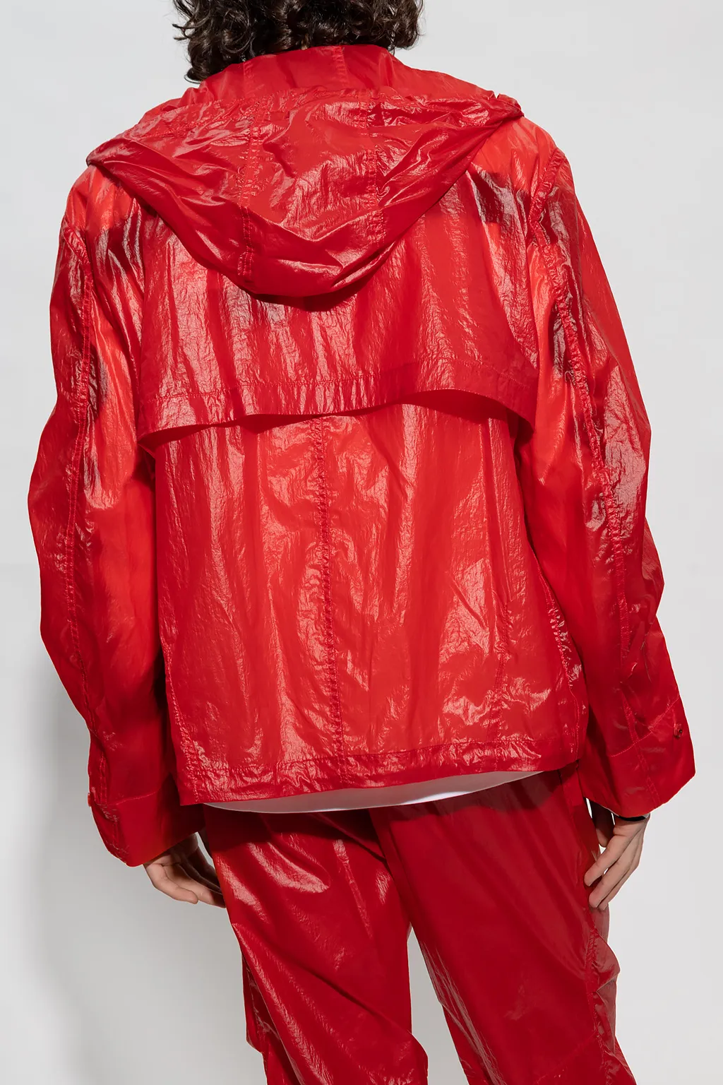 Hooded Drawstring Jacket