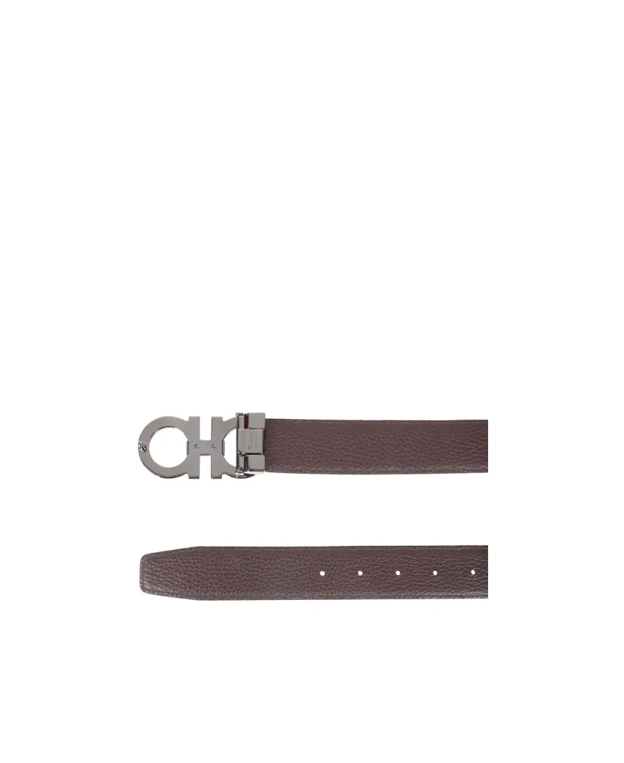 Gancini Reversible Buckle Belt
